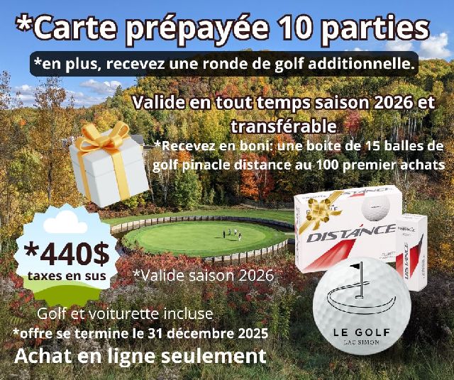 carte 11 parties 7 jours