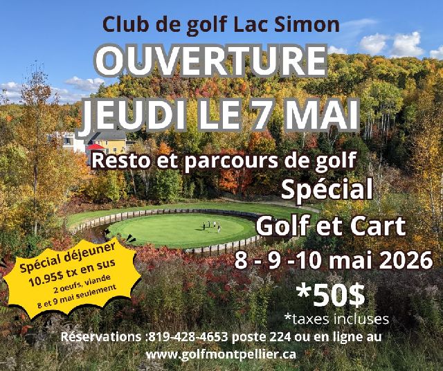 OUVERTURE DU PARCOURS
