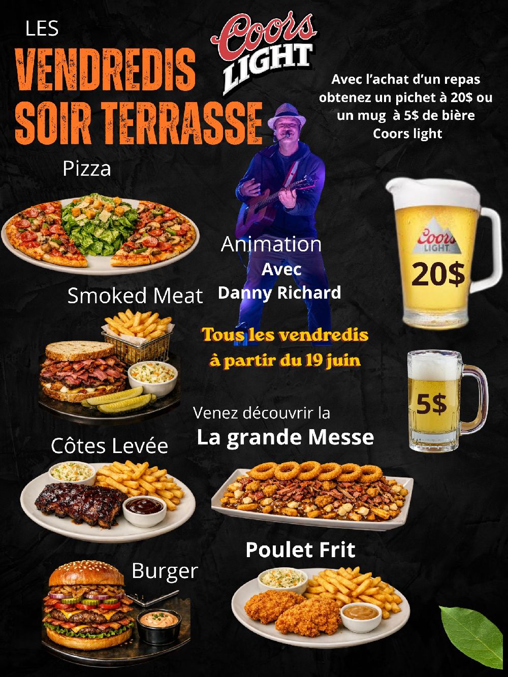 VENDREDI SOIR TERRASSE