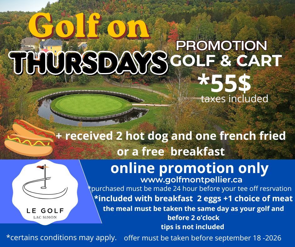 PROMO GOLF 55$